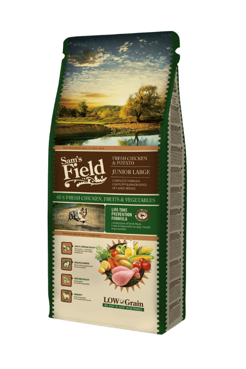 Sam’s Field Junior Large Kylling 13 kg