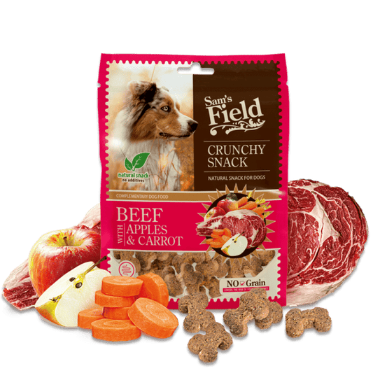 Sam’s Field Crunchy Cracker Beef w/ Apples & Carrot