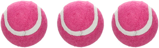 Tennisbolde pink Ø5,08cm 3-pak