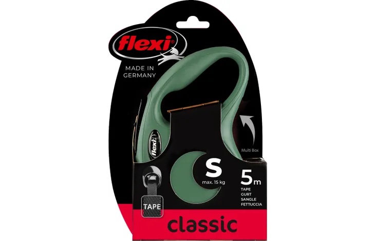 Flexi Classic Tape Olive green S