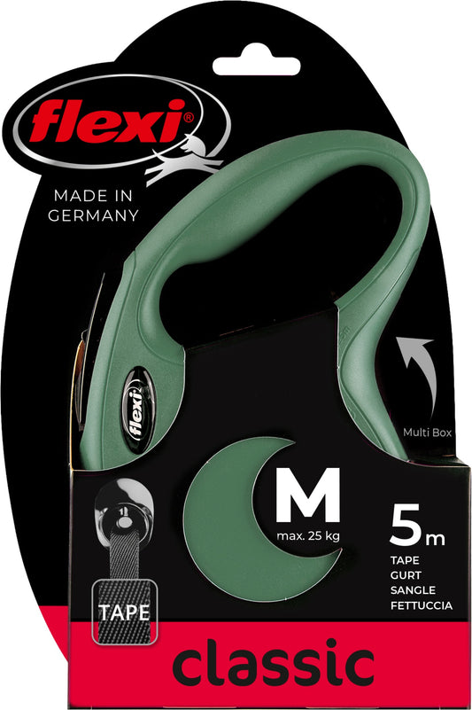 Flexi Classic Tape Olive green M