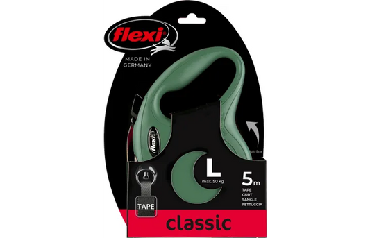 Flexi Classic Tape Olive green L