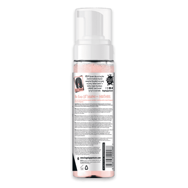 Bugalugs Tør Shampoo og Balsam med Papaya & Kokos (200ml)