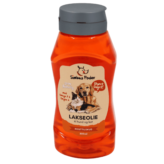 Simbas Foder Lakseolie 500ml
