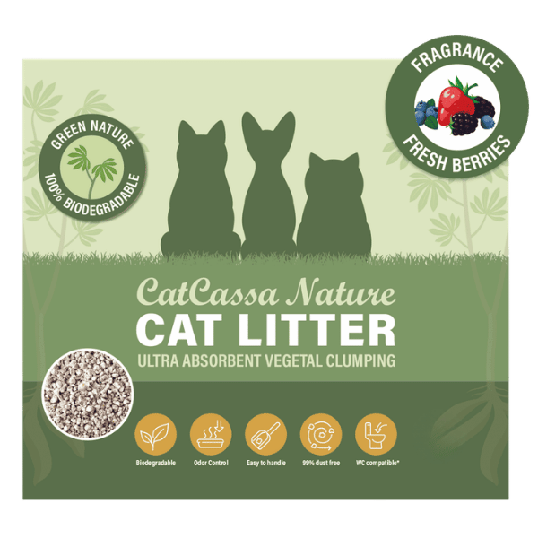 CatCassa Nature Kattegrus - Bær