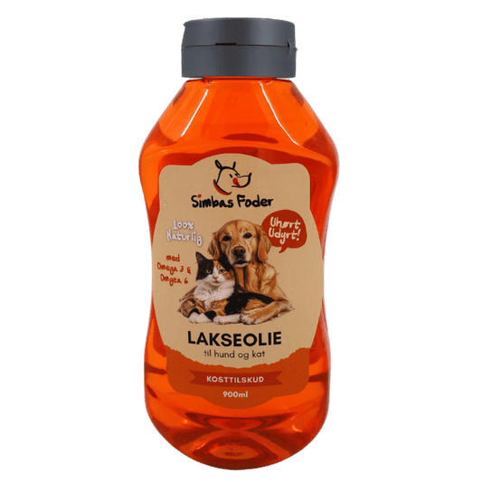 Simbas Foder Lakseolie 900ml