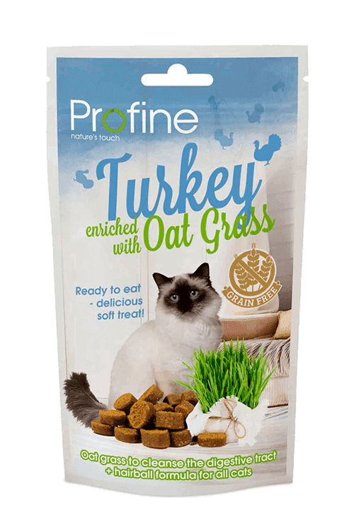 Profine Cat Snack Turkey & Oatgrass
