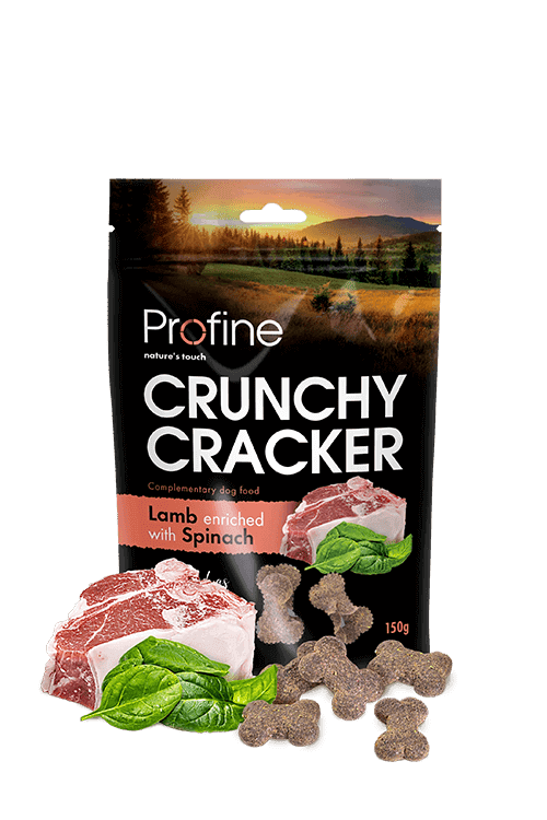 Profine Crunchy Cracker - Lam & spinat