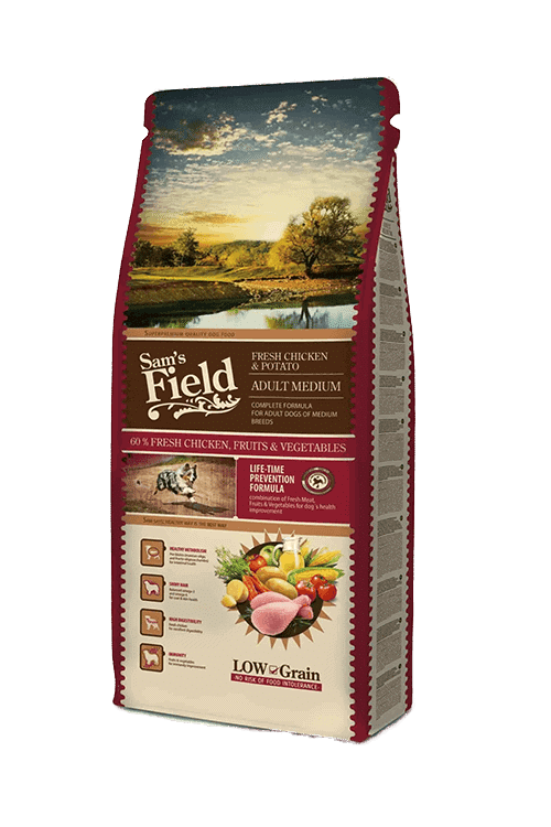 Sam’s Field Adult Medium Kylling 13 kg