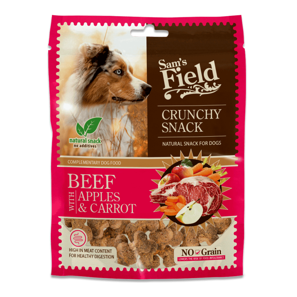 Sam’s Field Crunchy Cracker Beef w/ Apples & Carrot