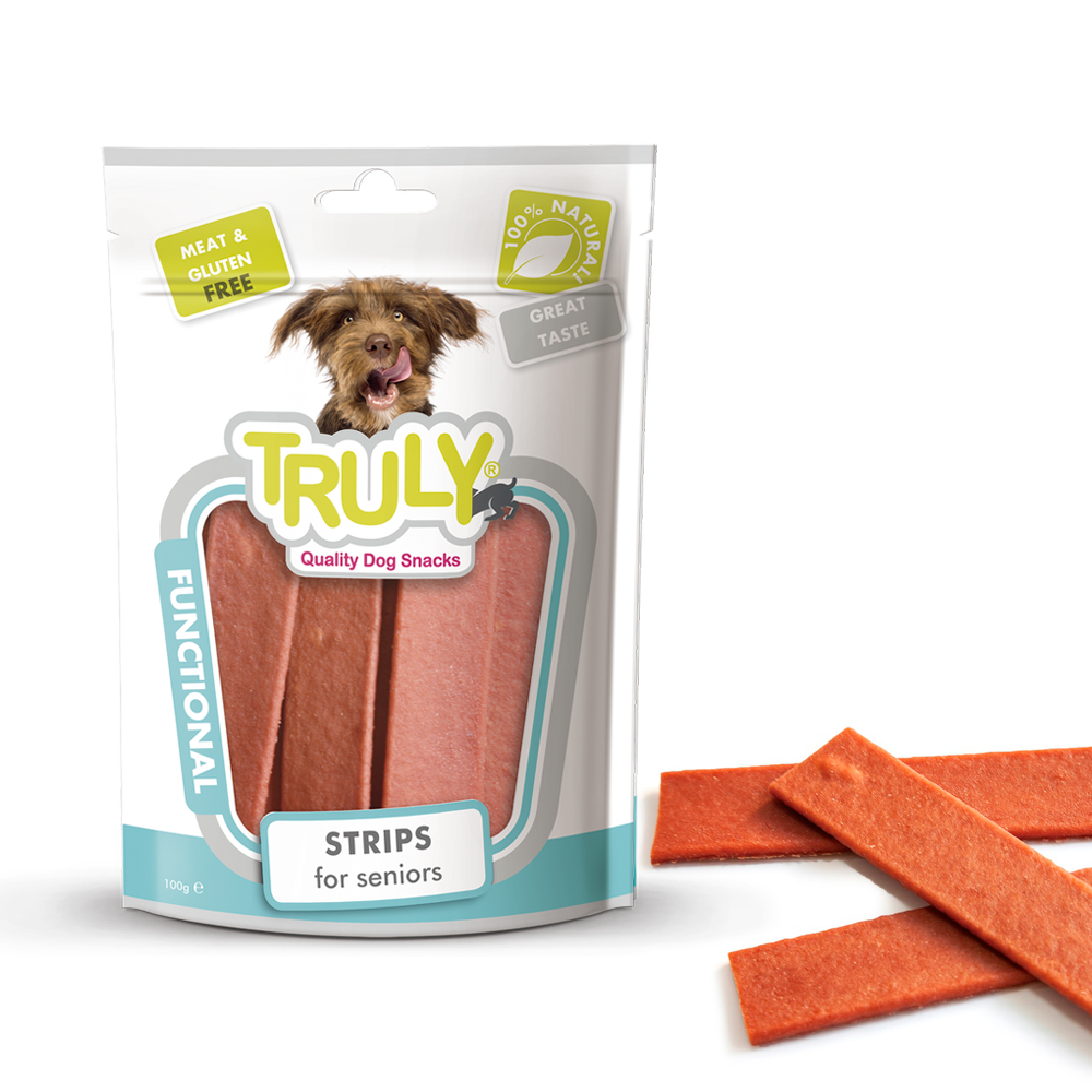 Truly Dog Strips for Seniors 100g
