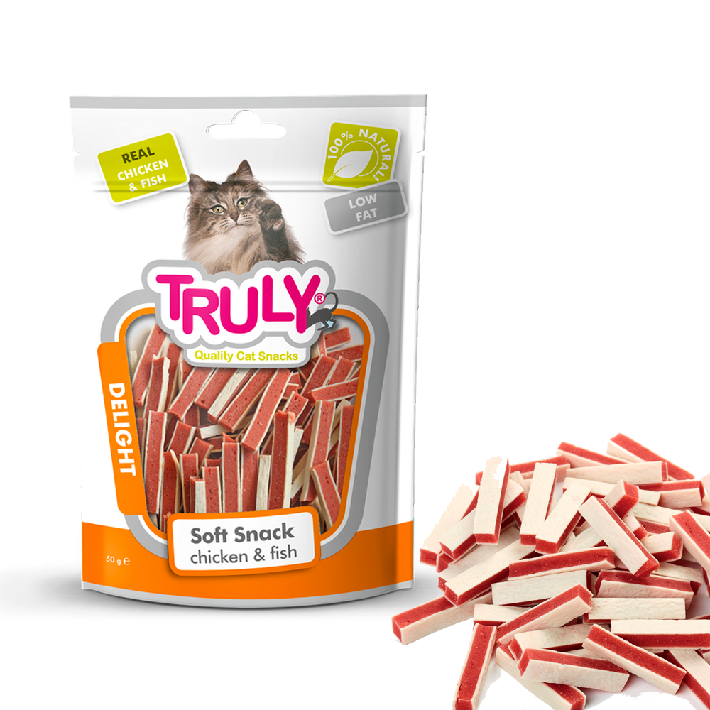 Truly Cat Soft Chicken and Fish 50g